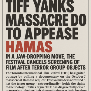 TIFF Yanks Oct 7 Doc to Appease Hamas