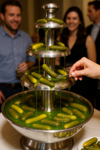 The Pickle Fountain: Proof That Humanity Has Officially Lost It