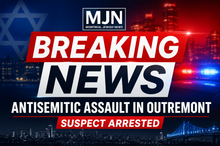 Antisemitic Assault in Outremont Ends With Arrest